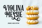 Barongko Pastry Font
