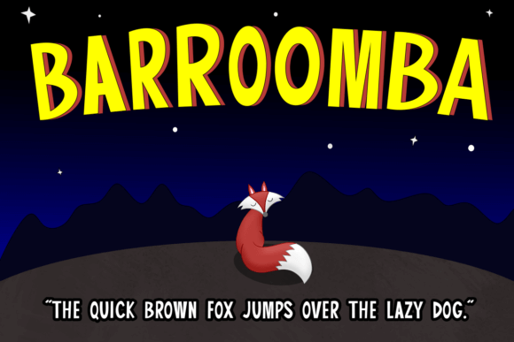 Barroomba Font