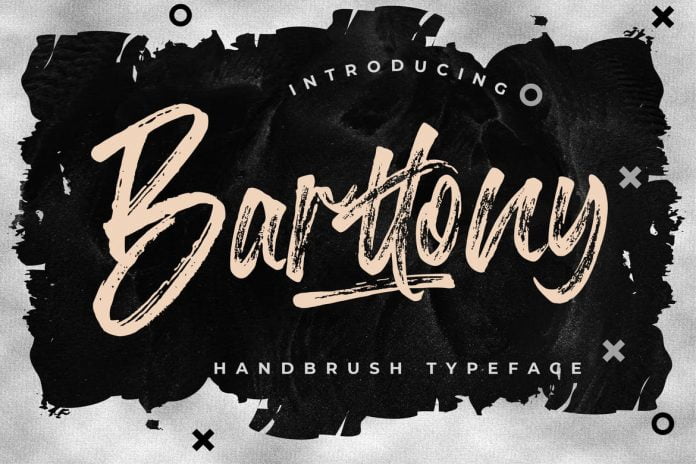 Barttony Handbrush Typeface