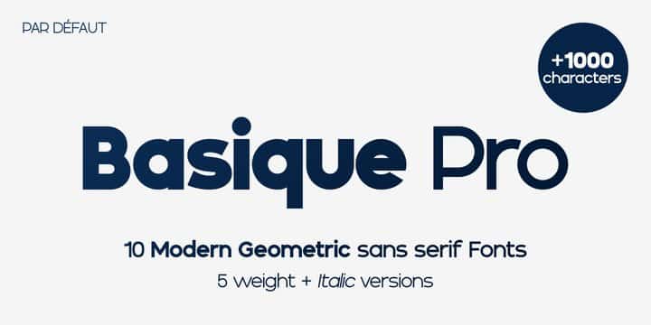Basique Pro Font Family