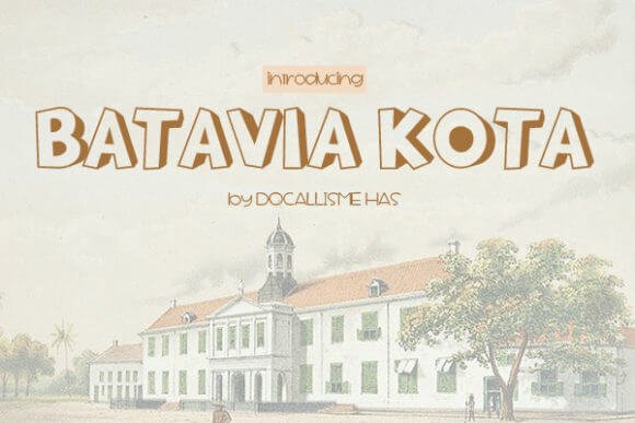 Batavia Kota Font