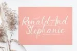 Batheny Rosie - Script Font