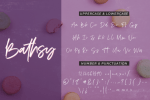 Bathsy Font