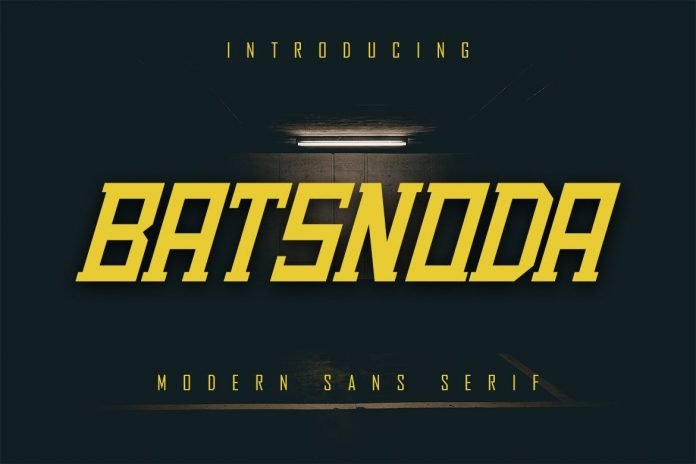 Batsnoda - Modern Sans Serif
