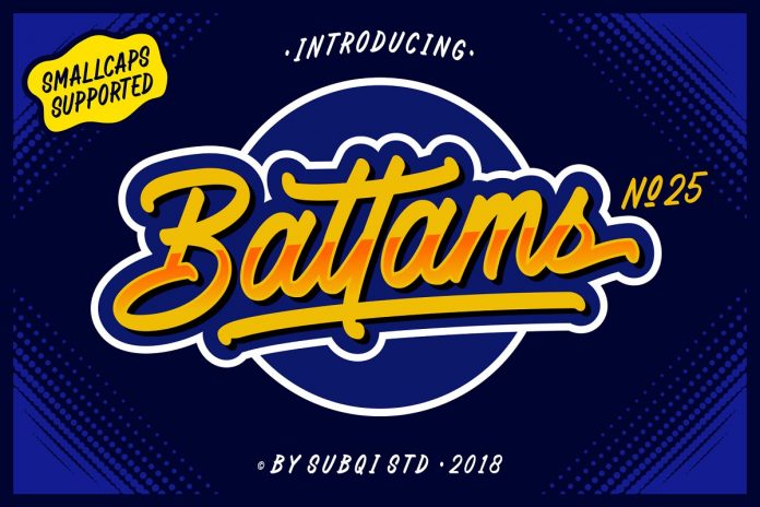 Battams-No-25-Pro-Font