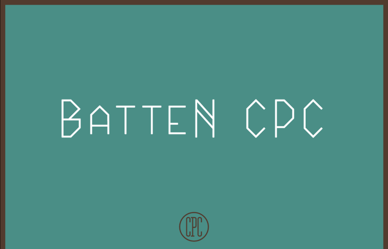 Batten CPC Font Free Download