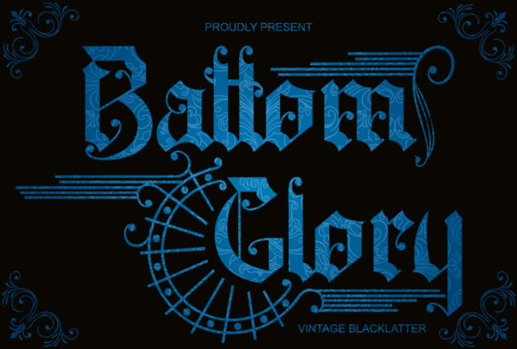 Battom Glory Font