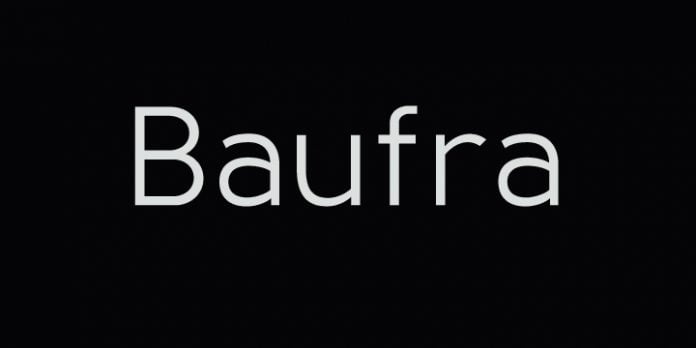 Baufra font Cyrillic