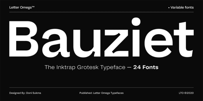 Bauziet Font Family