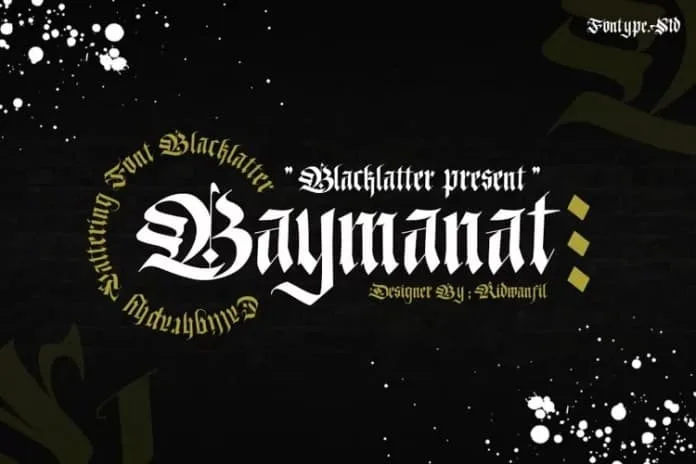 Baymanat Font