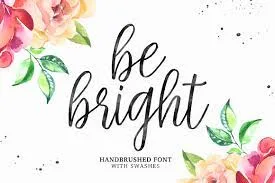Be Bright + Swashes