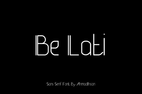 Be Lati Font