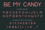 Be My Candy Font