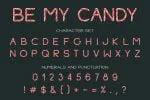 Be My Candy Font