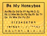 Be My Honeybee Font