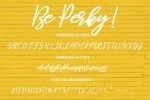 Be Perky Font