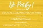 Be Perky Font