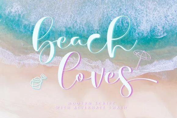 Beach Loves Font