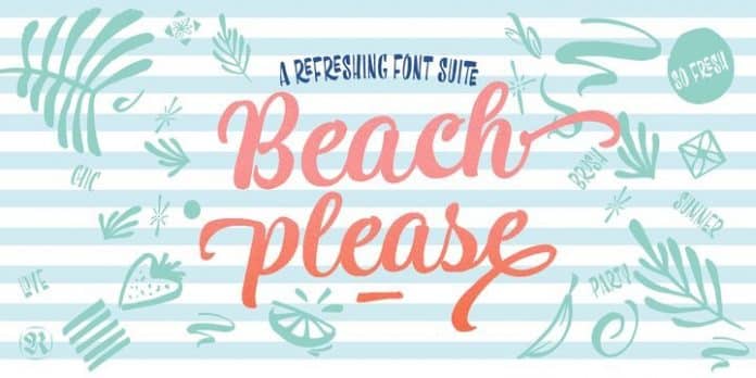 Beach Please Font