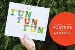Beach Towel Color Font