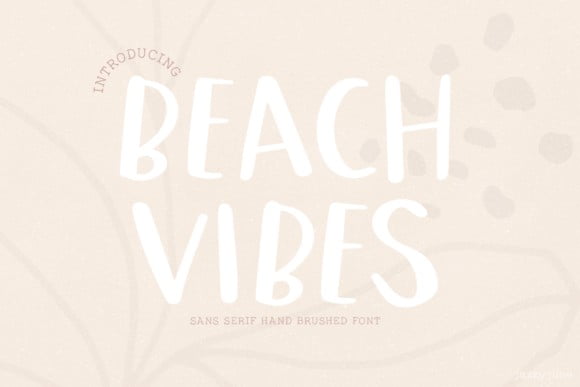 Beach Vibes Font