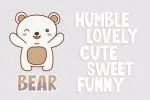 Bear and Bunny Font