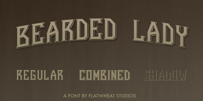 Bearded Lady Font