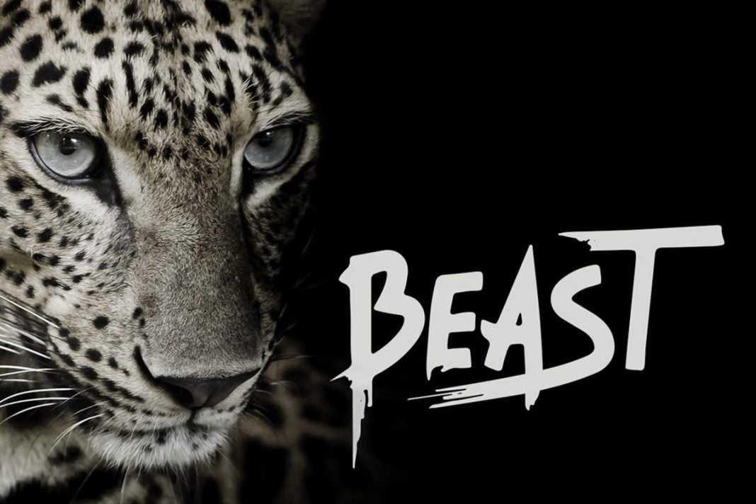 Beast Brush Font