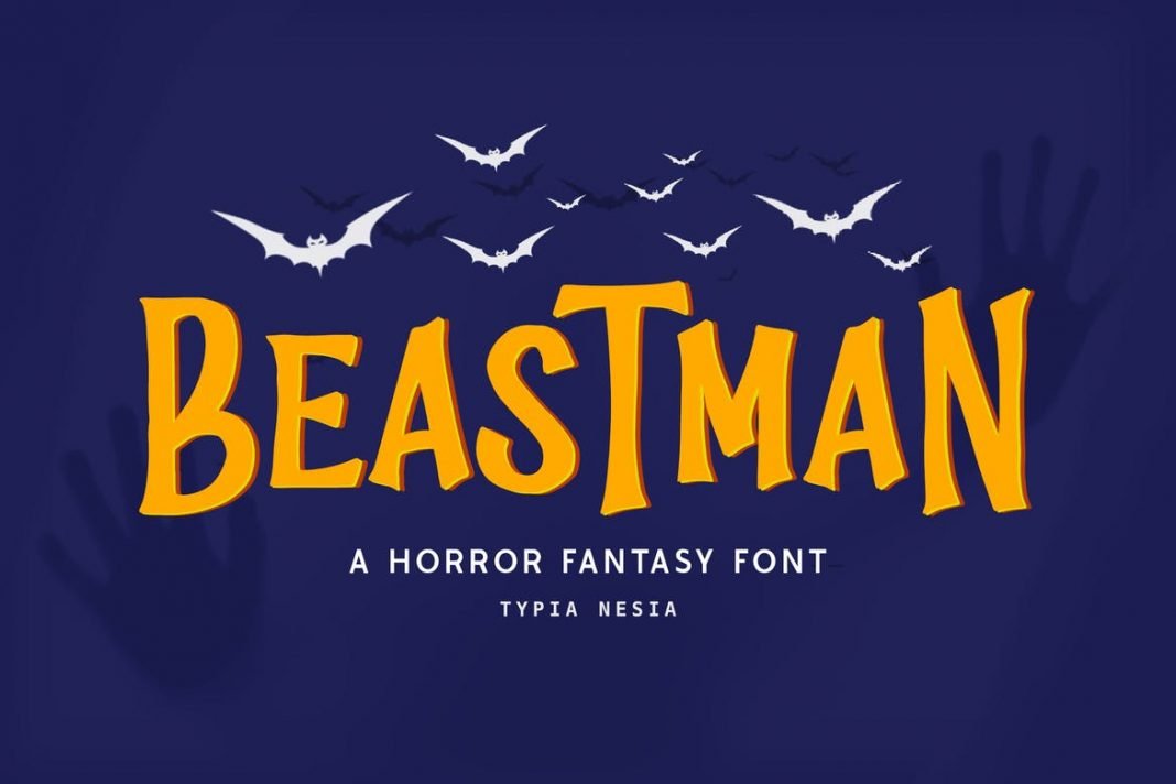 Beastman - Fantasy Horror Font
