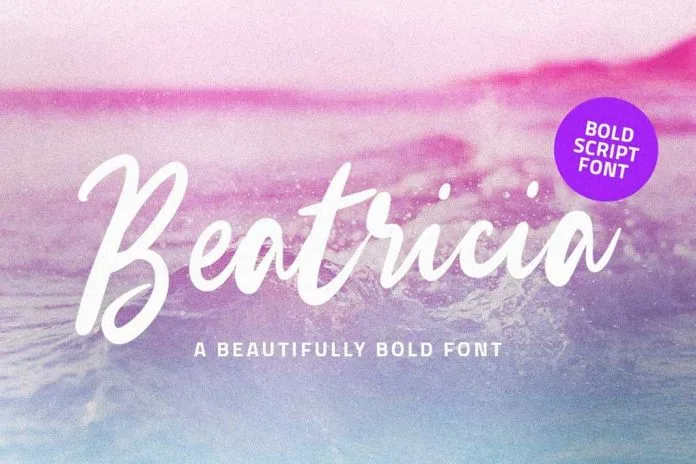 Beatricia Modern Script Font