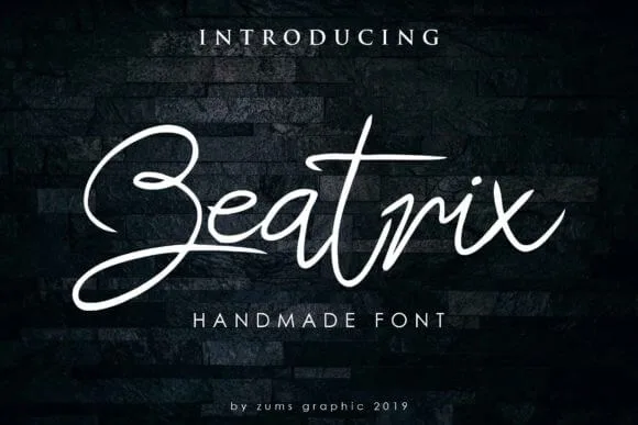 Beatrix Script Font
