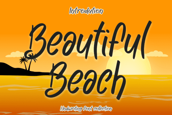 Beautiful Beach Font