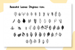 Beautiful Leaves Font