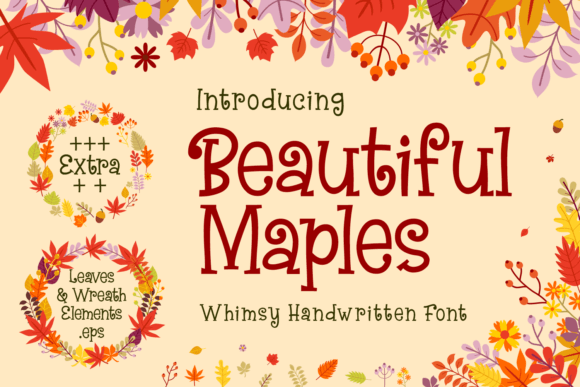 Beautiful Maples Font