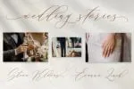 Beautiful in White Font