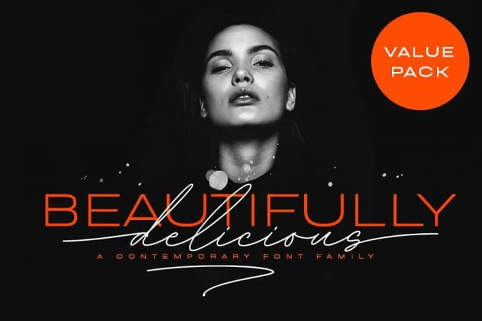 Beautifully Delicious Font Family