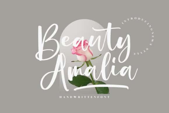 Beauty Amalia Font