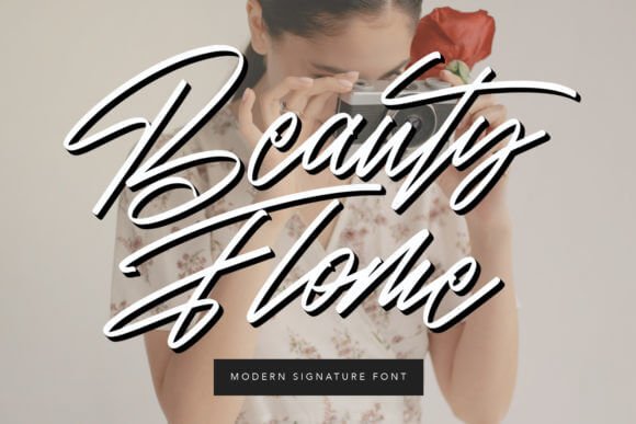 Beauty Flome Font