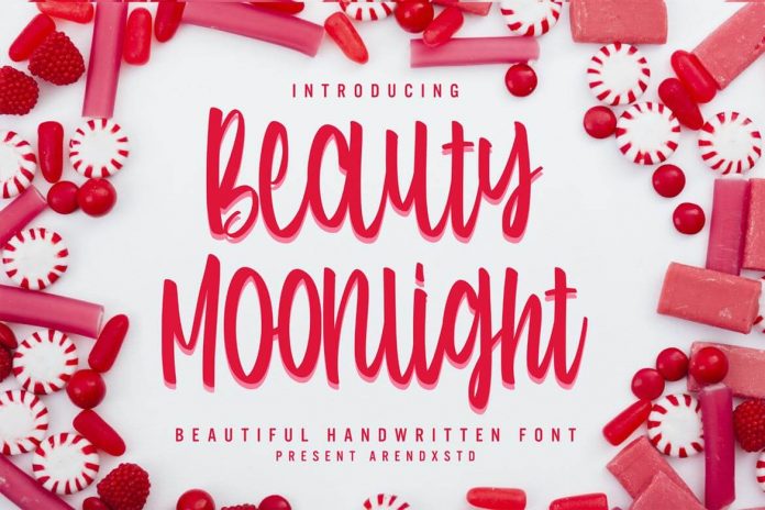 Beauty Moonlight - Cute Font