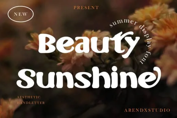 Beauty Sunshine Font