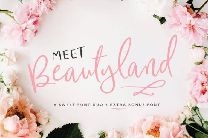 Beautyland Script Font