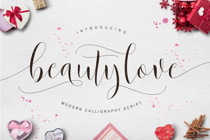 Beautylove Script Font