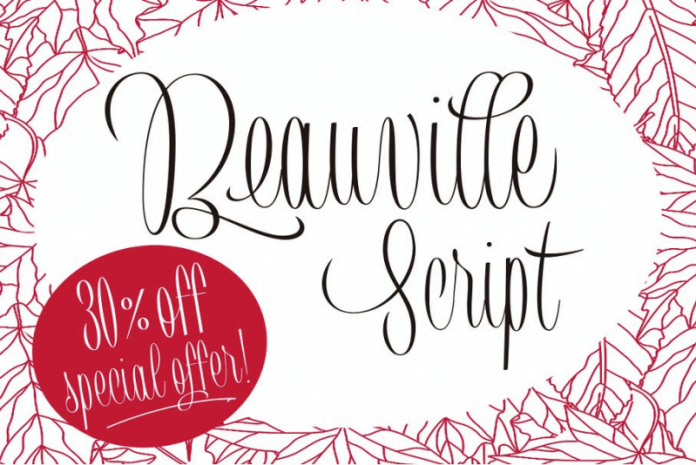 Beauville Script Font