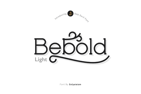 Bebold Light Font