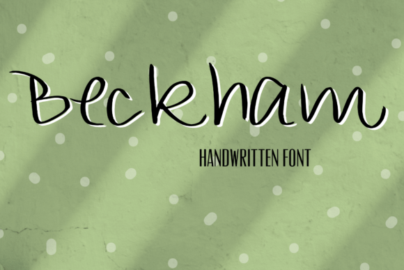 Beckham Font