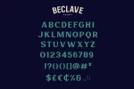 Beclave Font