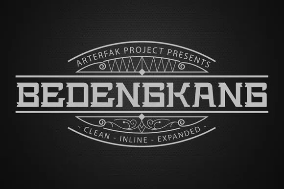 Bedengkang Font