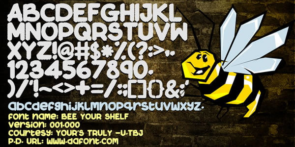 Bee Your Shelf Font