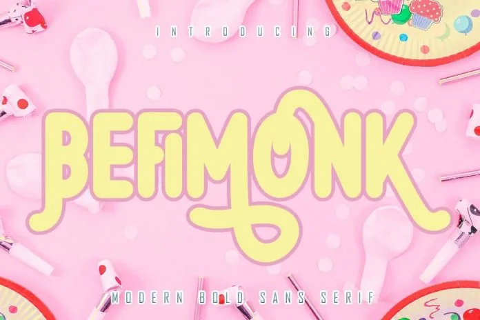 Befimonk - Bold Sans Serif