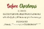 Before Christmas Font